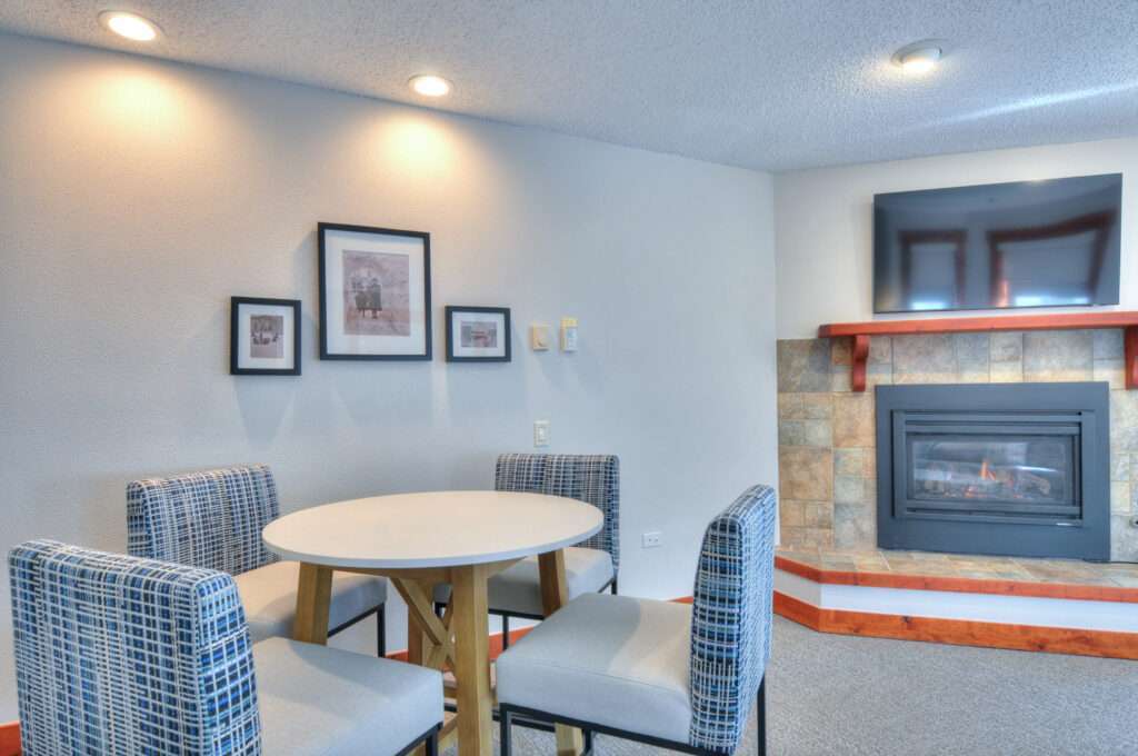 One Bedroom dining and living
